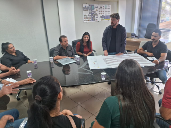 Rafael Cita recebe moradores do Campinho