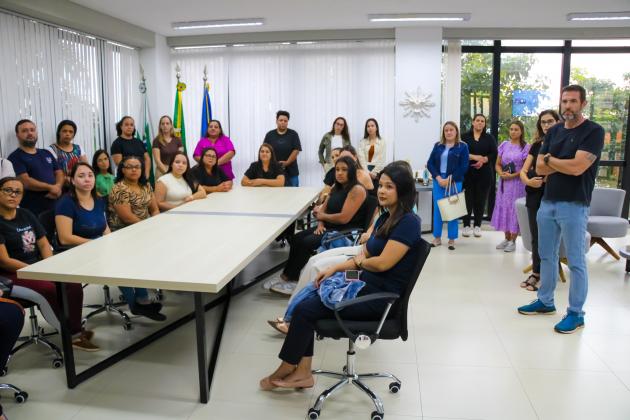 Recepção de concursados maio de 2025