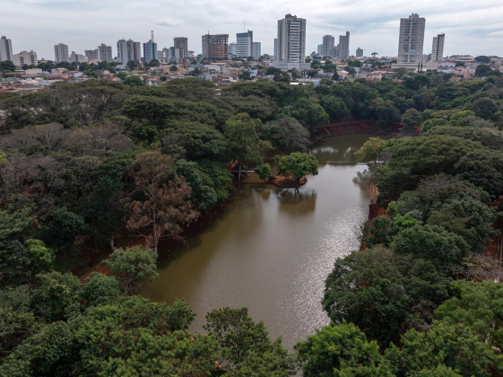 Parque dos Pássaros drone