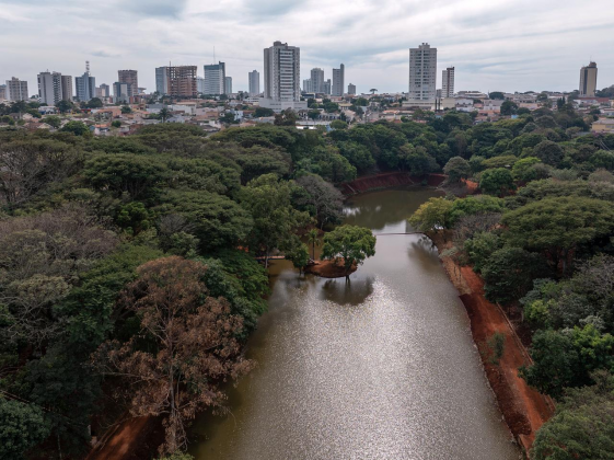 Parque dos Pássaros drone