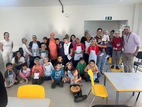 oficina culinária caps-i pãezinhos de leite